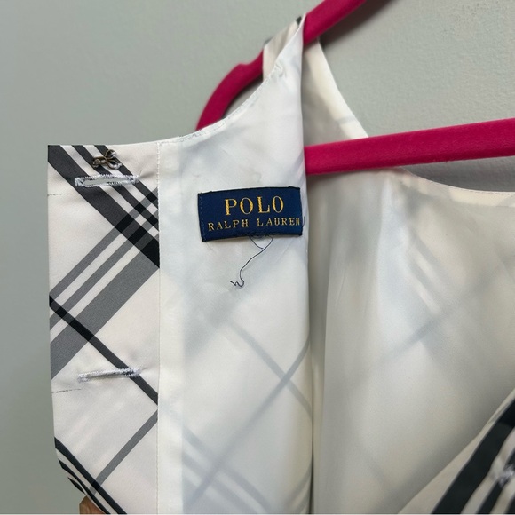 Polo Ralph Lauren Plaid Taffeta Holiday Dress, Size 6X. - Picture 11 of 12
